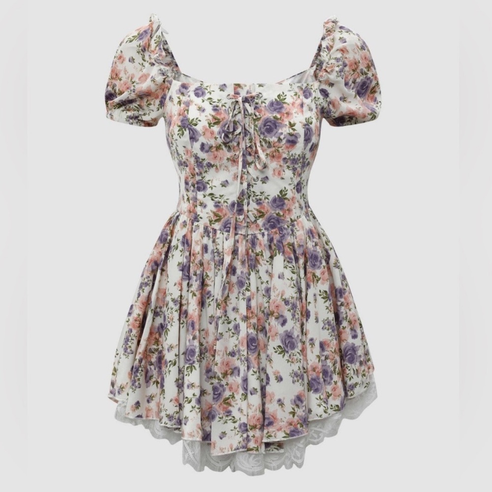 Multi floral dress